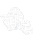 Island Map Stickers