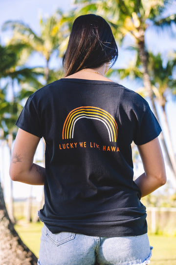 W's Rainbow Pocket Tee