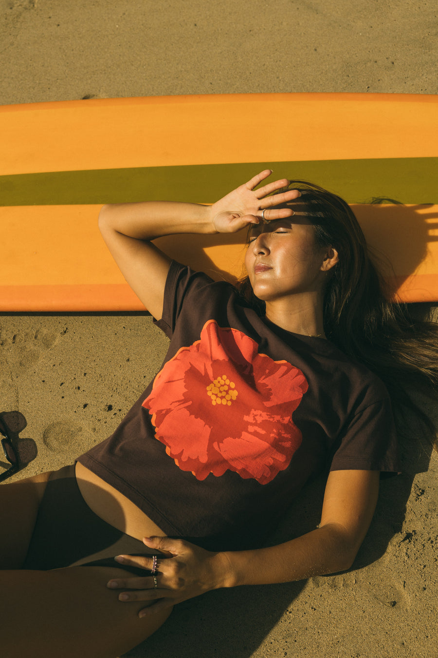 W's Pua Pop Mid Length Tee