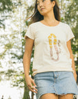 W's Hapa Lei Scoop Tee