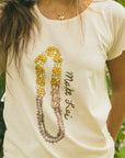 W's Hapa Lei Scoop Tee