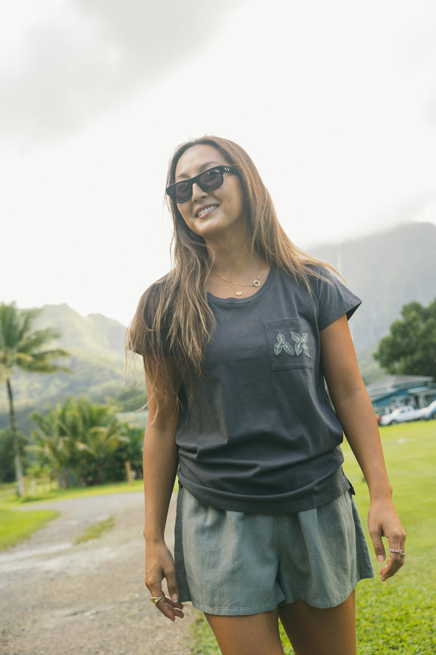 W's Kalo 'Ape Pocket Tee