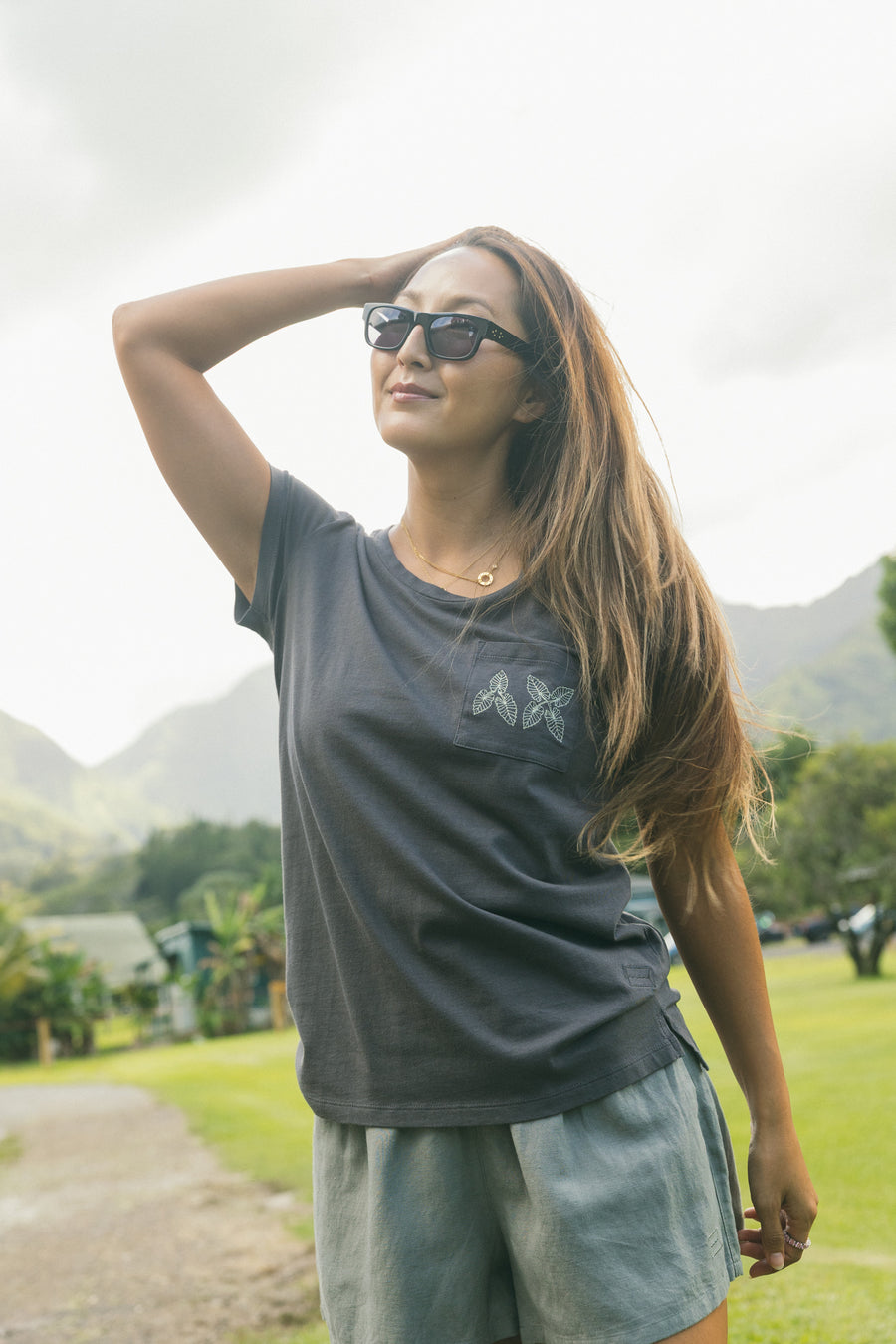 W's Kalo 'Ape Pocket Tee