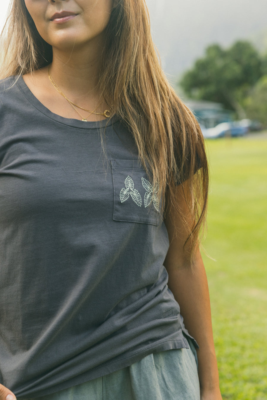 W's Kalo 'Ape Pocket Tee