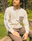 M's Palaka Longsleeve Pocket Tee