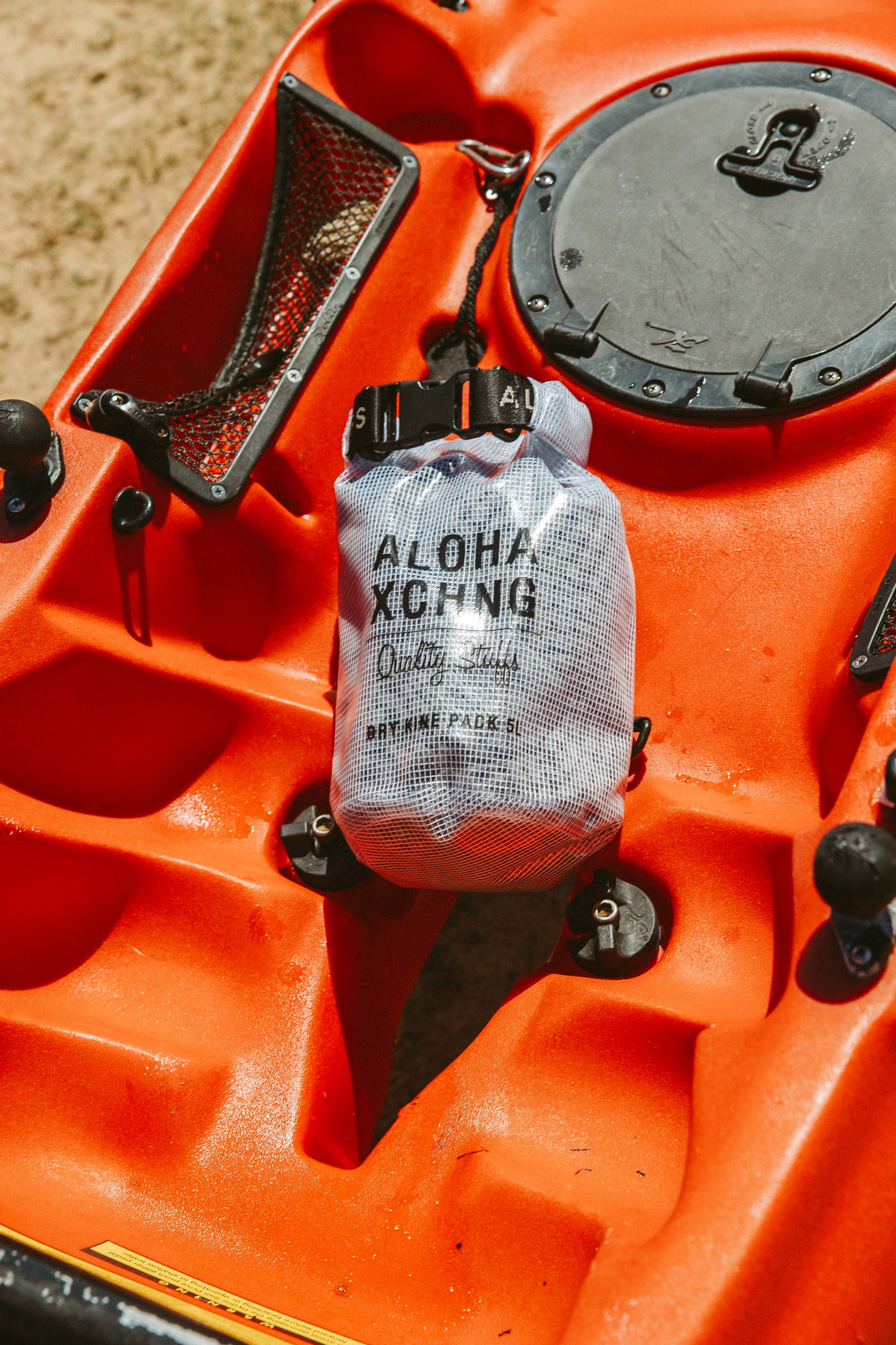 5L Roll Top Dry Sling Bag-Clear