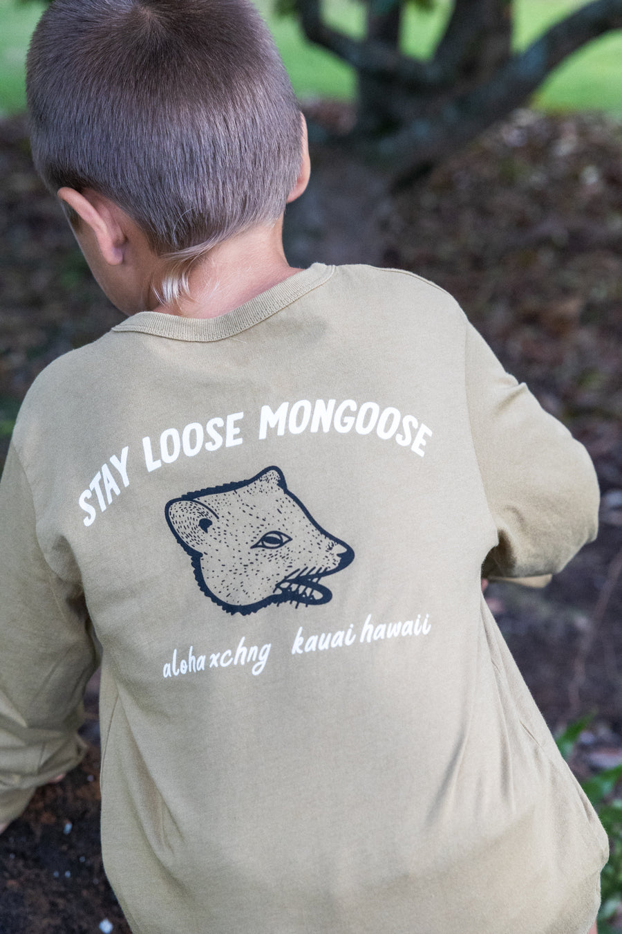 Stay Loose Mongoose Youth Longsleeve Tee