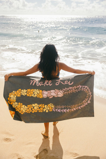 Hapa Lei Quick Dry Kine Towel