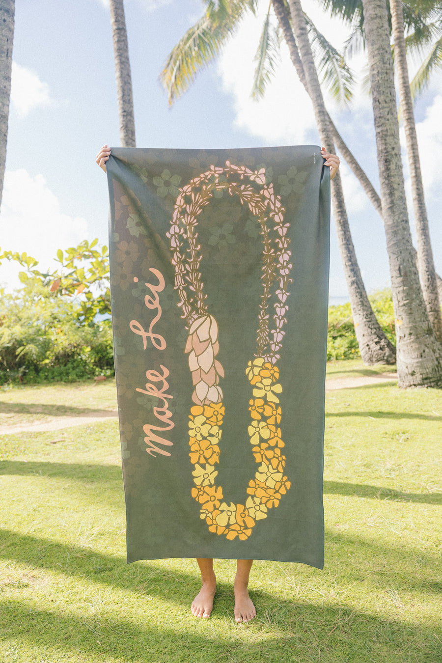 Hapa Lei Quick Dry Kine Towel