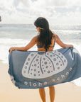 Sea Urchin Quick Dry Kine Towel