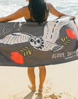 Flying Pueo Quick Dry Kine Towel