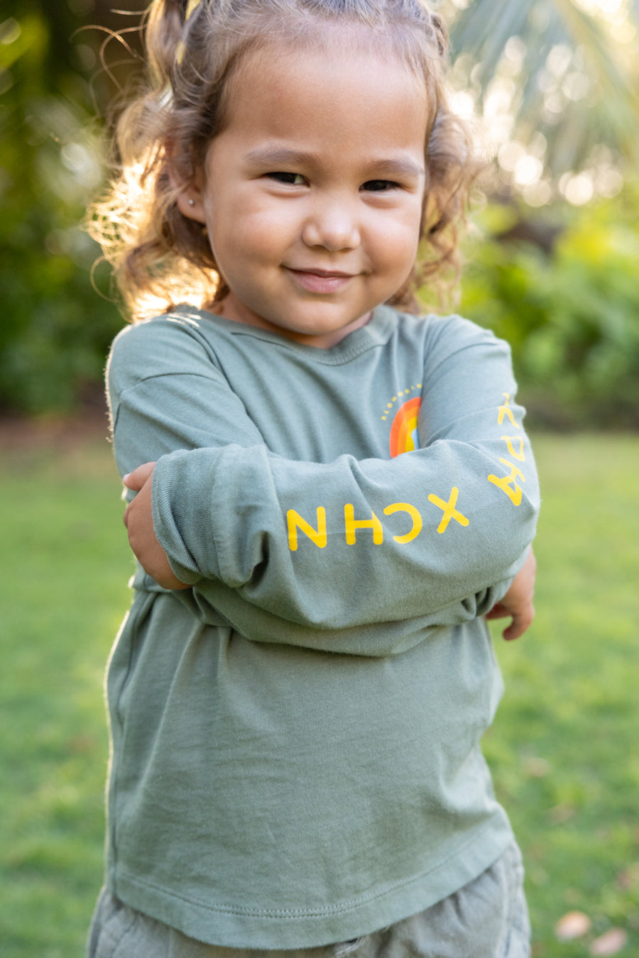 ABC Rainbow Youth Longsleeve Tee