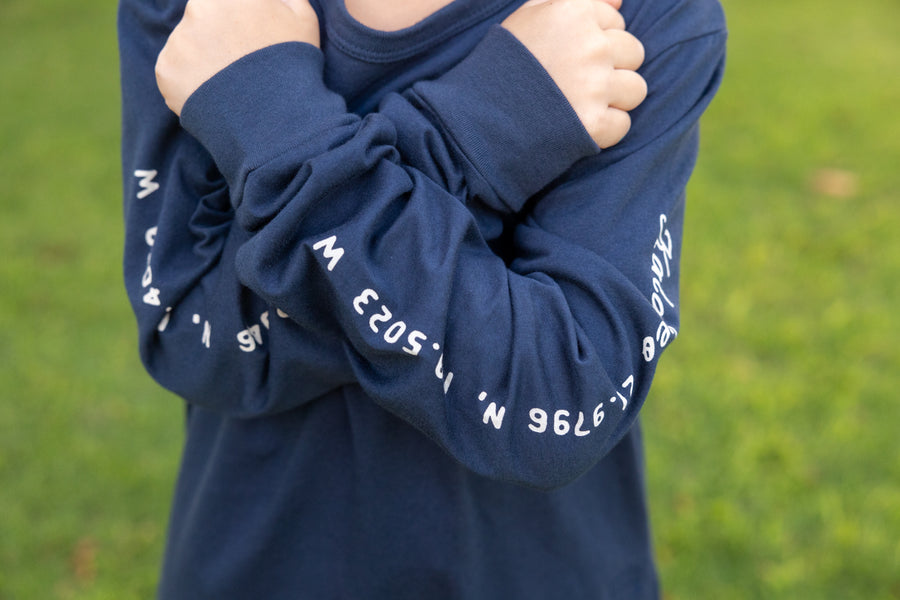 Coordinates Youth Longsleeve Tee