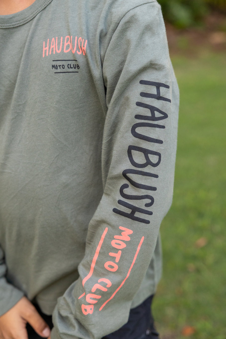 Hau Bush Moto Club Youth Longsleeve Tee