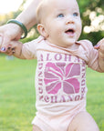 ABC Hibiscus Onesie