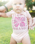 ABC Hibiscus Onesie