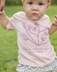 Floral Blossoms Baby Tee