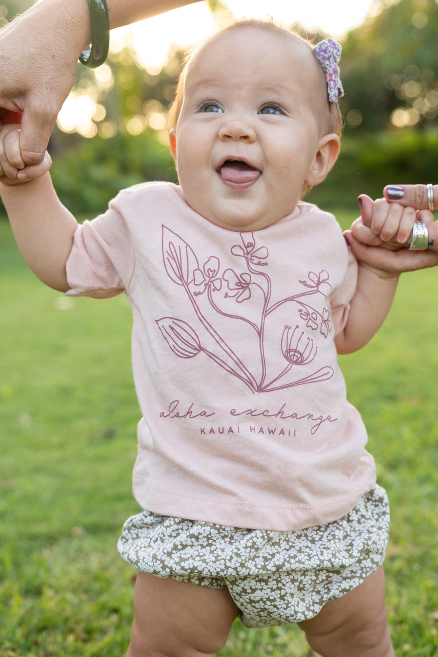 Floral Blossoms Baby Tee