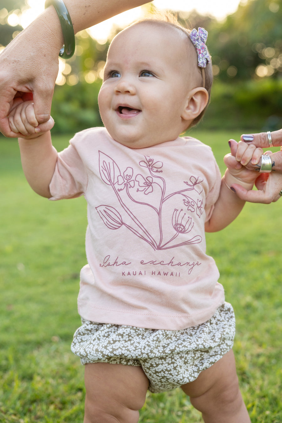 Floral Blossoms Baby Tee