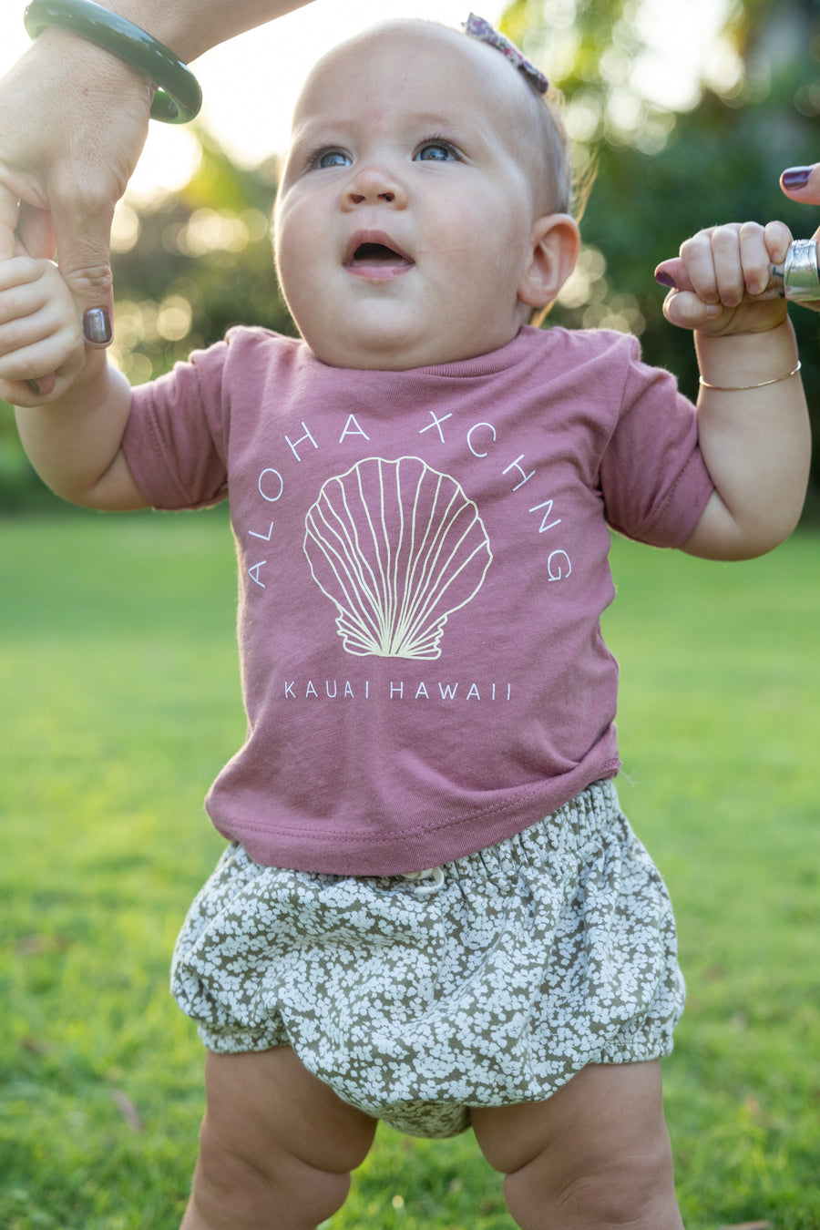 Sunrise Shell Baby Tee