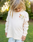 Floral Blossoms Youth Longsleeve Tee