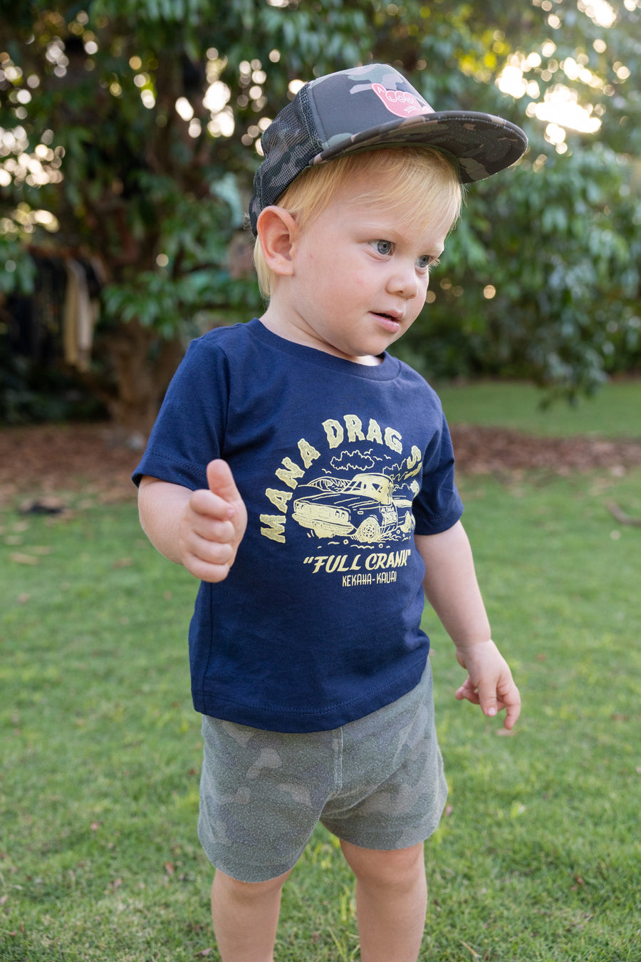 Fat Shaka Keiki Foam Trucker