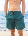 M's Cruisey Cruise Boardshort - Deep Forest