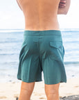 M's Cruisey Cruise Boardshort - Deep Forest