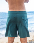 M's Cruisey Cruise Boardshort - Deep Forest