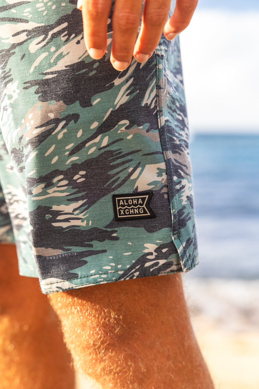 M's Cruisey Cruise Boardshort - Tiger Camo