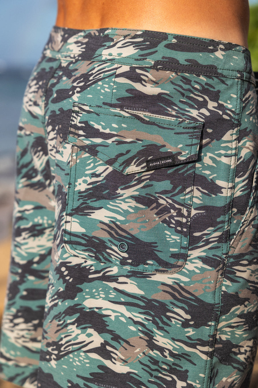 M's Cruisey Cruise Boardshort - Tiger Camo