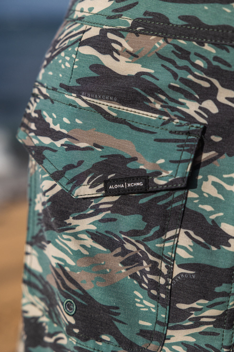 M's Cruisey Cruise Boardshort - Tiger Camo