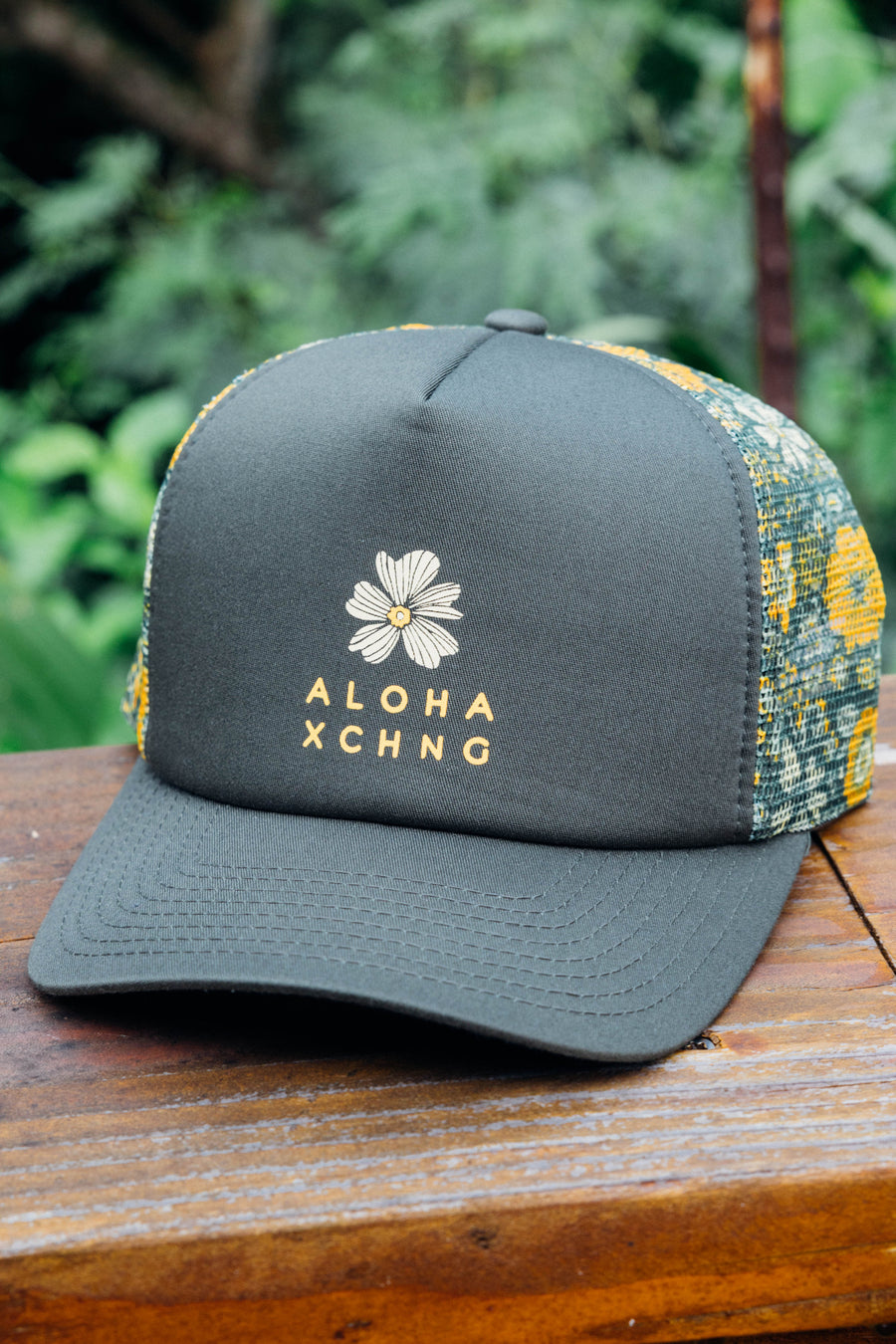 Flower Bloom Foam Trucker