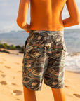 Boys Cruisey Cruise Boardshort - Tiger Camo