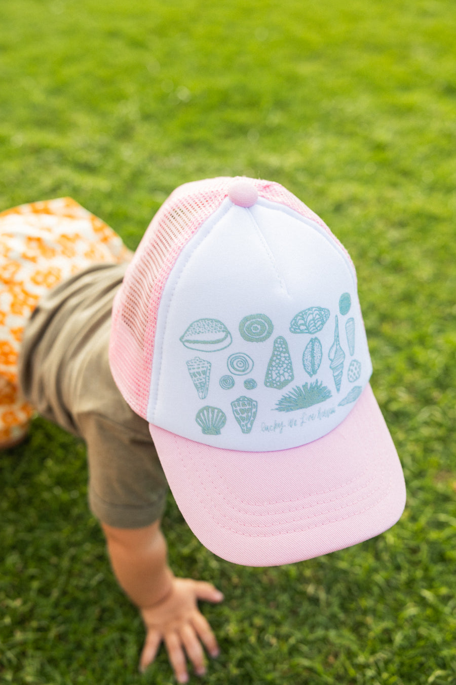 Seashells Grom Squad Trucker