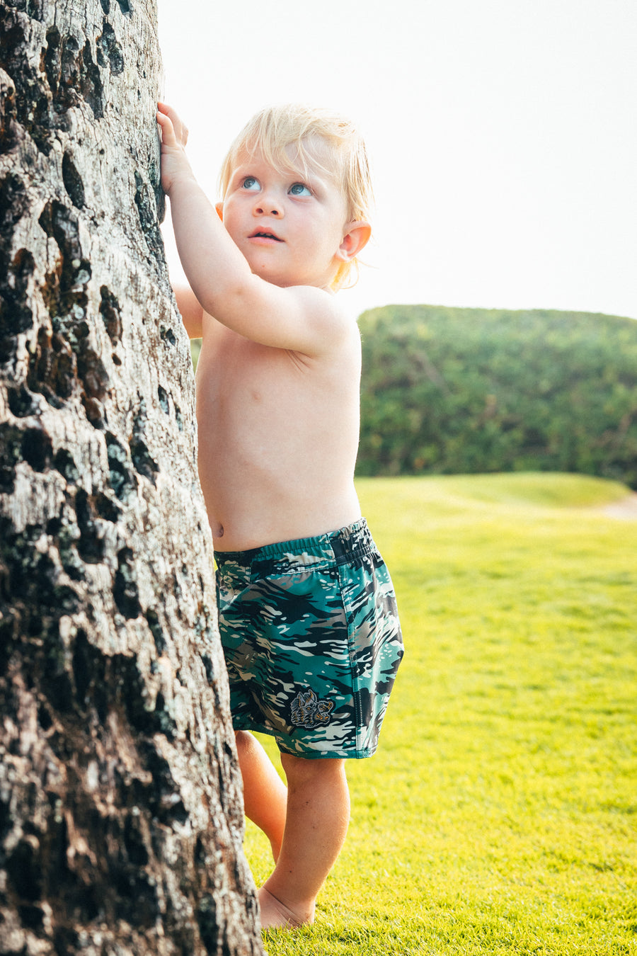 Tiger Camo Baby Kine Boardshorts