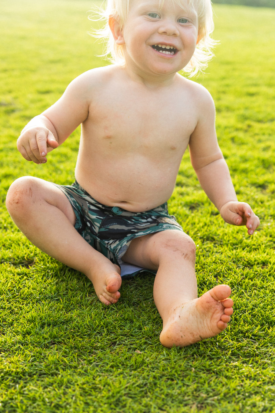 Tiger Camo Baby Kine Boardshorts