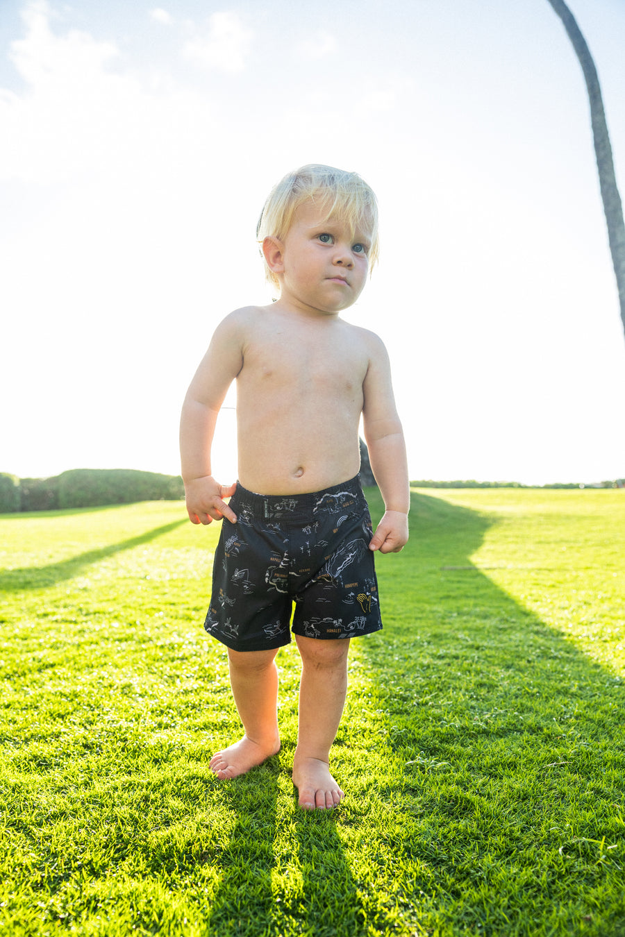 Kauai Map Baby Kine Boardshorts