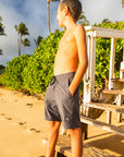 Boys Cruisey Cruise Boardshort - Black Check