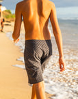 Boys Cruisey Cruise Boardshort - Black Check