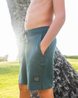 Boys Cruisey Cruise Boardshort - Deep Forest