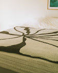 ABC Hibiscus Plush Throw Blanket