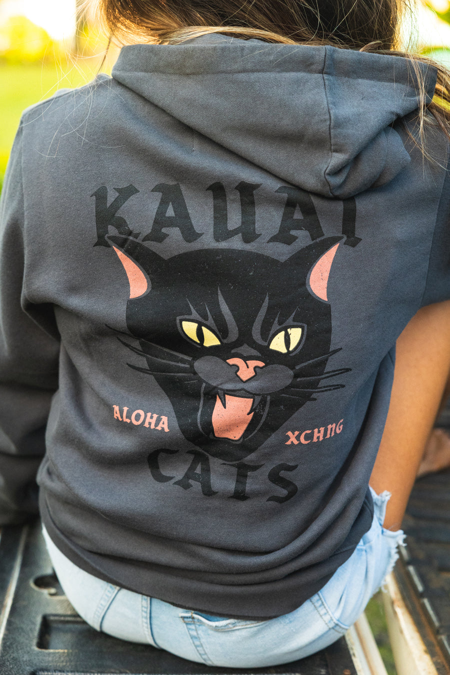 Kauai Cats Unisex Zip Up Hoodie