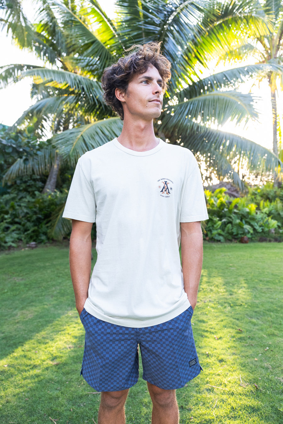M's Monogram Tee