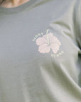 W's Hibiscus Blooms Longsleeve Tee
