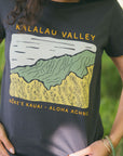 W's Kalalau Valley Tee