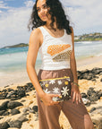 Medium Tiare Pua Hele On Pouch