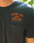 M's Support Your Local Pocket Tee