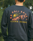 M's Sunburst Na Pali Longsleeve Tee
