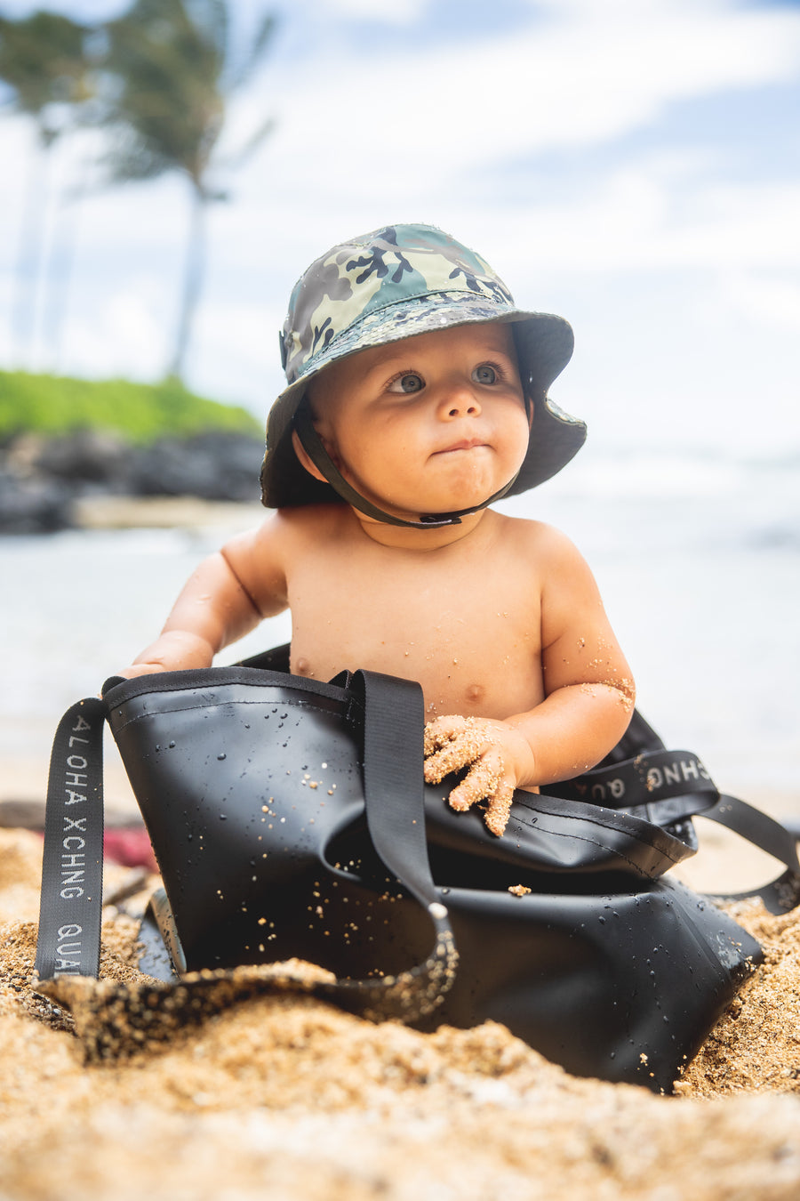 Kids Camo Reversible Bucket Hat – Aloha Exchange